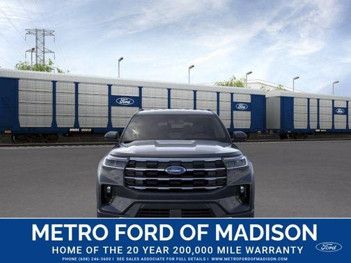 Agate Black Metallic 2026 Ford Explorer Active
