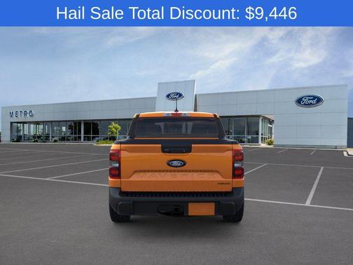 Orange Fury Metallic Tri-Coat 2026 Ford Maverick Tremor