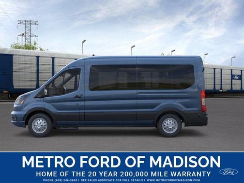 Blue Metallic 2026 Ford Transit-350 XLT