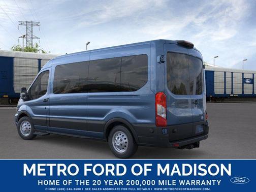 Blue Metallic 2026 Ford Transit-350 XLT