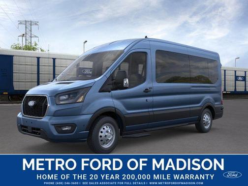 Blue Metallic 2026 Ford Transit-350 XLT