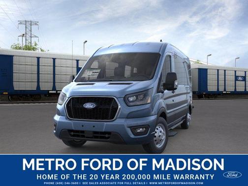 Blue Metallic 2026 Ford Transit-350 XLT