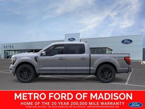 Carbonized Gray Metallic 2025 Ford F-150 Platinum