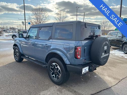 Azure Gray Metallic 2024 Ford Bronco Outer Banks