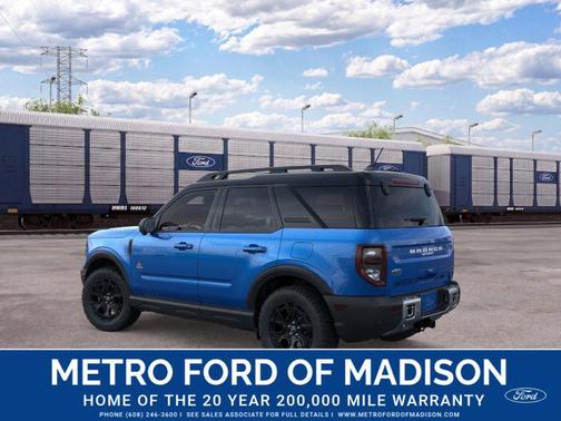 Velocity Blue Metallic 2026 Ford Bronco Sport Outer Banks