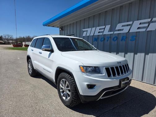 Bright White Clearcoat 2015 Jeep Grand Cherokee Limited