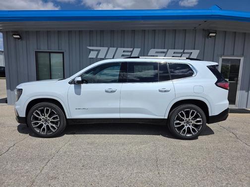 Glacier White Tricoat 2026 GMC Acadia Denali