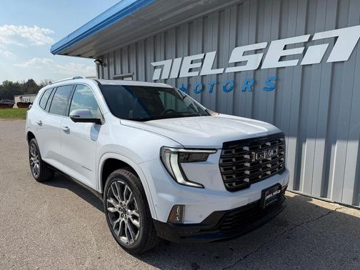 Glacier White Tricoat 2027 GMC Acadia Denali