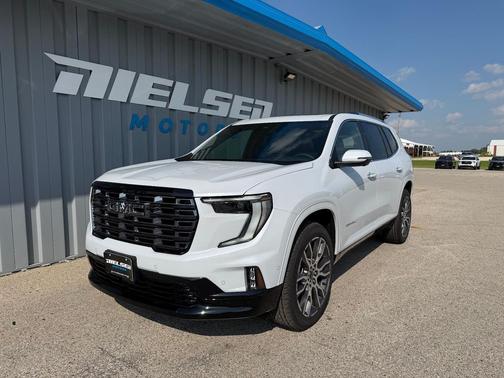 Glacier White Tricoat 2027 GMC Acadia Denali