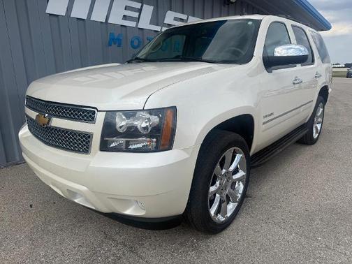 White Diamond Tricoat 2014 Chevrolet Tahoe LTZ