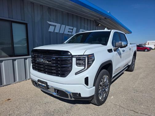 Glacier White Tricoat 2026 GMC Sierra 1500 Denali Ultimate