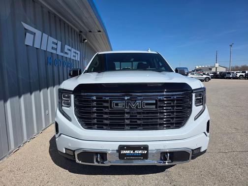 Glacier White Tricoat 2026 GMC Sierra 1500 Denali Ultimate