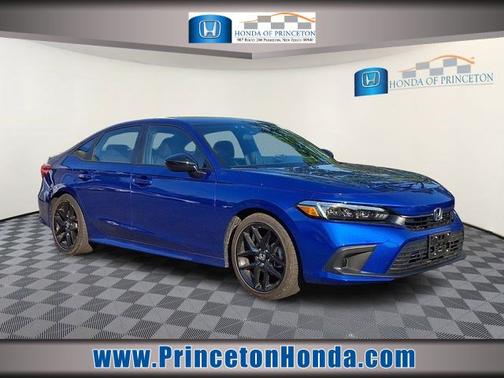 Aegean Blue Metallic 2024 Honda Civic