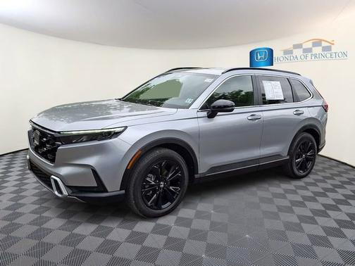 Solar Silver Metallic 2025 Honda CR-V Hybrid