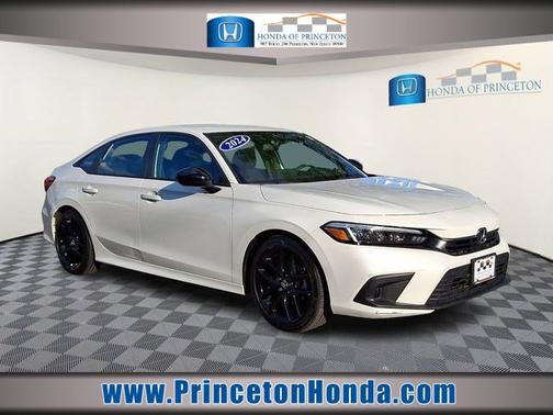 Platinum White Pearl 2024 Honda Civic