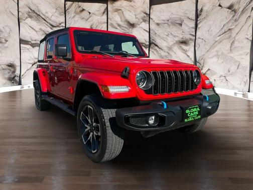 Firecracker Red Clearcoat 2024 Jeep Wrangler 4xe Sport S