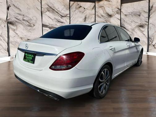 White 2018 Mercedes-Benz C-Class C 300 Sedan 4D