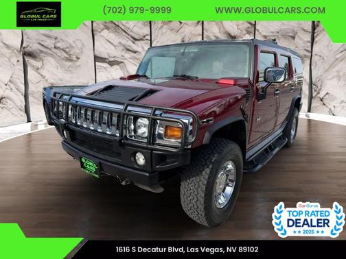 Red Metallic 2003 Hummer H2 Base