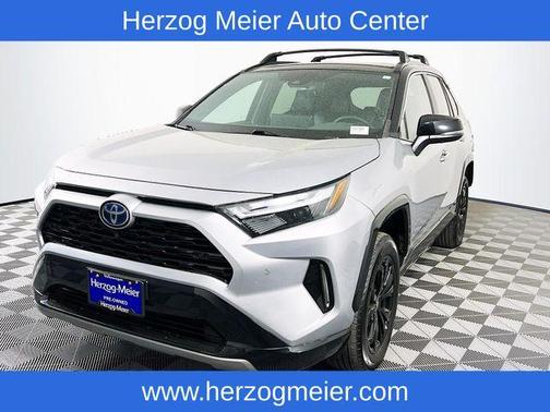 Midnight Black Metallic 2023 Toyota RAV4 Hybrid XSE