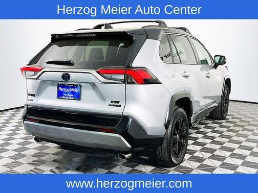 Midnight Black Metallic 2023 Toyota RAV4 Hybrid XSE