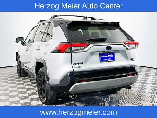 Midnight Black Metallic 2023 Toyota RAV4 Hybrid XSE