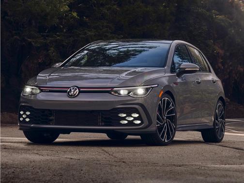 Atlantic Blue 2022 Volkswagen Golf GTI 2.0T SE
