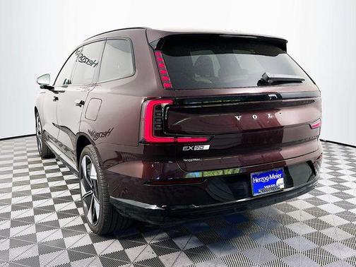 Mulberry Metallic 2025 Volvo EX90 Twin Motor Performance Ultra 6-Seater