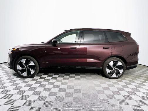 Mulberry Metallic 2025 Volvo EX90 Twin Motor Performance Ultra 6-Seater