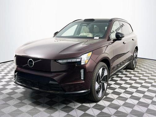 Mulberry Metallic 2025 Volvo EX90 Twin Motor Performance Ultra 6-Seater