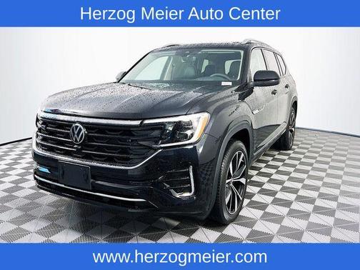 Deep Black Pearl Effect 2025 Volkswagen Atlas 2.0T SEL Premium R-Line