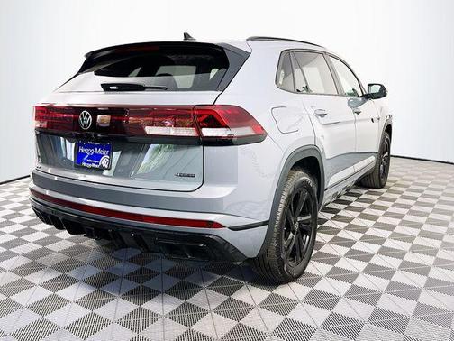 Pure Gray 2026 Volkswagen Atlas Cross Sport 2.0T SEL R-Line Black
