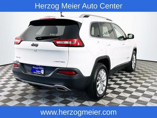 Bright White Clearcoat 2016 Jeep Cherokee Limited