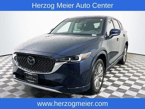 Deep Crystal Blue Mica 2025 Mazda CX-5 2.5 Turbo Signature