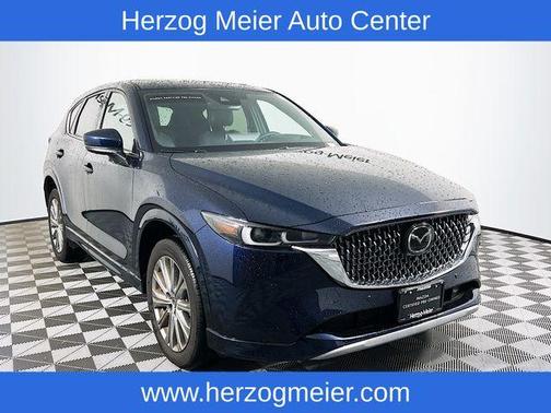 Deep Crystal Blue Mica 2025 Mazda CX-5 2.5 Turbo Signature