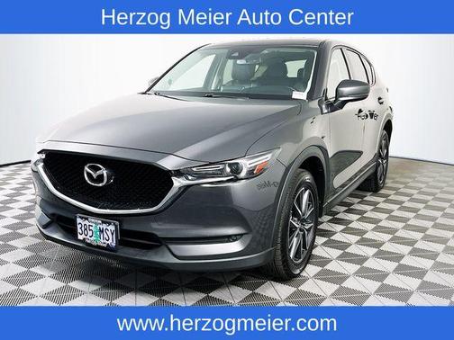 Machine Gray Metallic 2017 Mazda CX-5 Grand Select