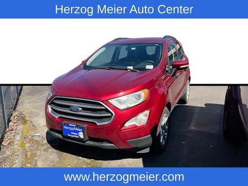 Ruby Red 2018 Ford EcoSport SE