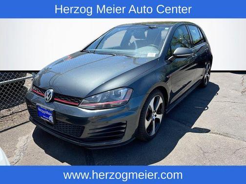 Deep Black Pearl 2015 Volkswagen Golf GTI AUTOBAHN