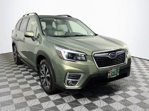 Jasper Green Metallic 2021 Subaru Forester Limited