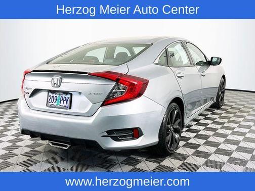 Lunar Silver Metallic 2020 Honda Civic Sport