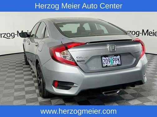 Lunar Silver Metallic 2020 Honda Civic Sport
