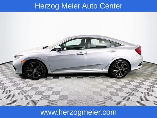 Lunar Silver Metallic 2020 Honda Civic Sport