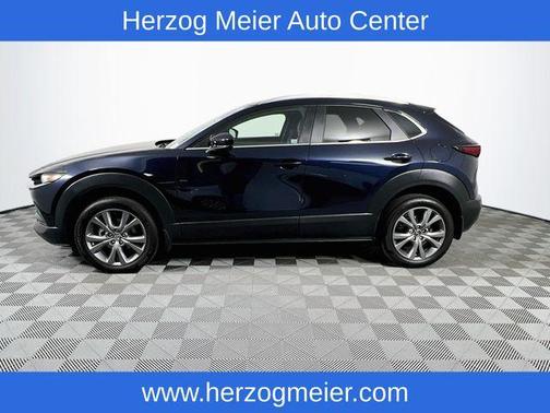 Deep Crystal Blue Mica 2025 Mazda CX-30 2.5 S Preferred Package