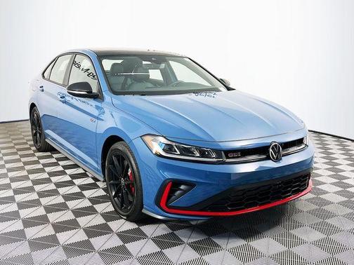 Monterey Blue W/Deep Black Roof 2026 Volkswagen Jetta GLI 2.0T Autobahn
