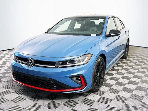 Monterey Blue W/Deep Black Roof 2026 Volkswagen Jetta GLI 2.0T Autobahn