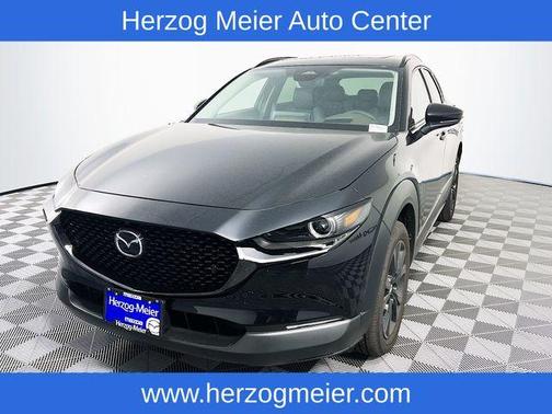Jet Black Mica 2025 Mazda CX-30 2.5 Turbo Premium Plus Package
