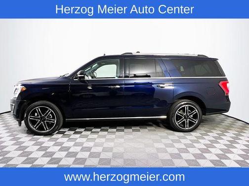 Blue Metallic 2021 Ford Expedition Max Limited