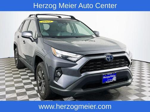 Magnetic Gray Metallic 2022 Toyota RAV4 Hybrid XLE Premium
