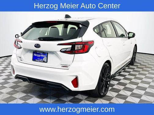 Crystal White Pearl 2024 Subaru Impreza RS