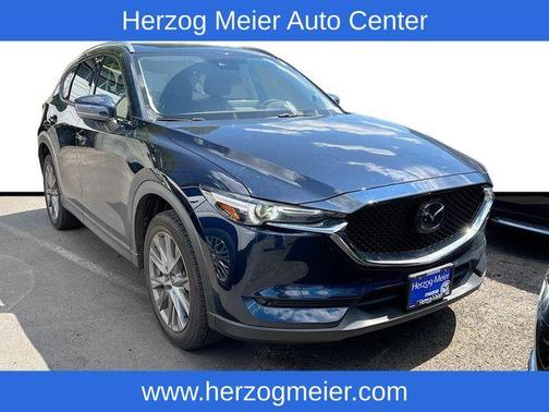 Deep Crystal Blue Mica 2021 Mazda CX-5 Grand Touring Reserve