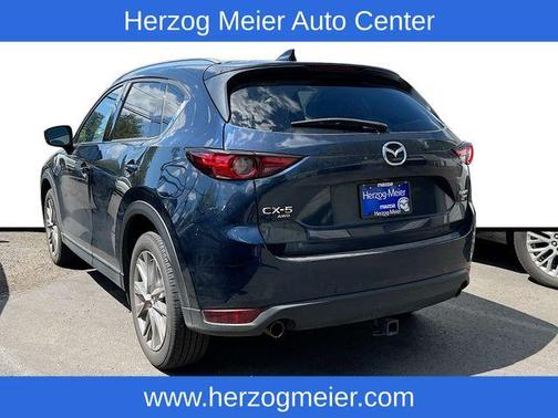 Deep Crystal Blue Mica 2021 Mazda CX-5 Grand Touring Reserve